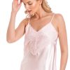 Lady Olga Red Satin Camisoles & French Knickers Set Plus Size - Image 6