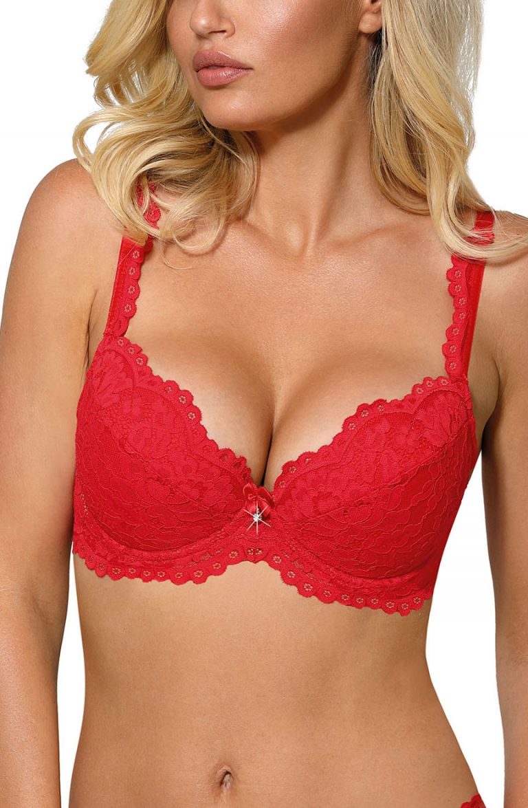 Amazing And Stylist Red Push Up Bra Buy Lingerie Online Amarielle