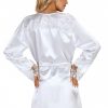 Beauty Night Fabienne White Dressing Gown Set - Image 3