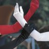 Shirley of Hollywood Satin White Gloves - Image 2