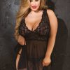 Shirley of Hollywood Queen Babydoll & Thong