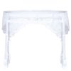 Roza Lagerta Suspender Belt White Size Small - XL - Image 5