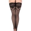 Ballerina 557 Black Hold Ups Size Small - XL - Image 4