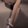 Ballerina 295 Hold Ups Fumo (Smoke) Size Small - XL