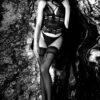 Ballerina 548 Black Hold Ups Size Small - XL - Image 3