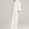 The Maxi Shirt Organic Cotton White Size S- XL - Image 3