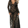 YesX YX826 Long Gown & Thong Size XS- L