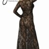 YesX YX826 Long Gown & Thong Size XS- L - Image 5
