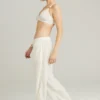 The Classic Trouser Organic Cotton White Size S- XL - Image 2