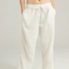 The Classic Trouser Organic Cotton White Size S- XL - Image 3