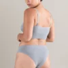 The TENCEL™ High Leg Brief Storm Grey Xsmall - XL - Image 2