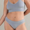 The TENCEL™ High Leg Brief Storm Grey Xsmall - XL