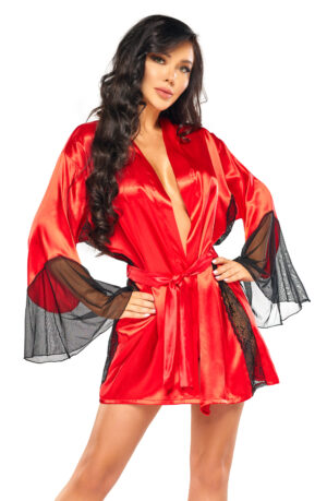Beauty Night BN6667 Sara Peignoir Red